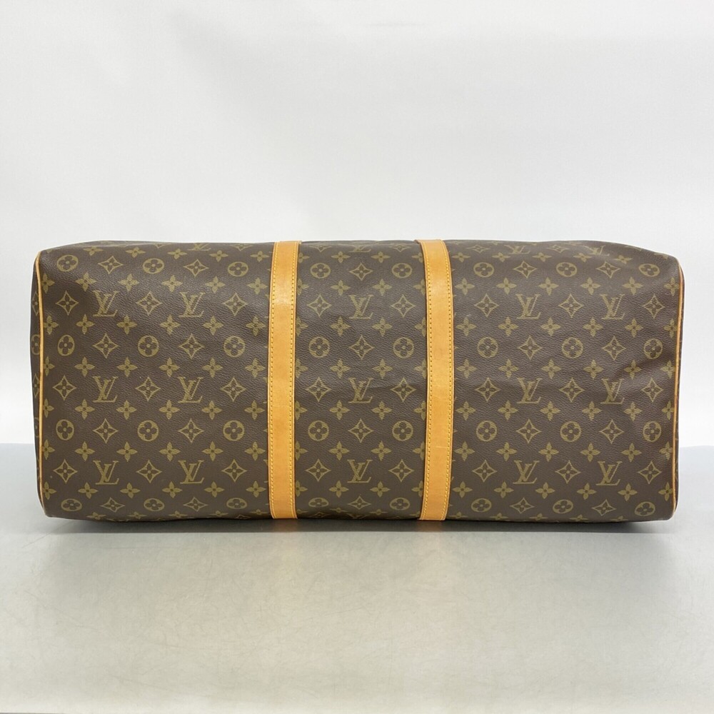 LOUIS VUITTON Brown Monogram Keepall 60 Boston Bag - Picture 3 of 10